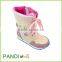 Design exquisite princess fashion boots for lady girl shoes