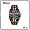2016 fashion quartz watch rectangle chronograph small dial watch,brand sport watchjapan movt quartz watch stainless steel back