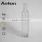 550ml square transparent glass bottles for olive oil