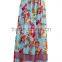 floral print latest skirt design pictures long skirt apparel for 18-45 years old women