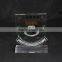Top quality artistic school badge shape decorations trophy acrylic stand for custom