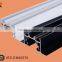 Recessed 3 wires track rail for wholesale led track lighting