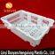 610x410x170mm turnover plastic fish basket for transportation