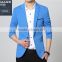 Young men blue sky blazer jacket simple style blazer&colorful jackets men                        
                                                Quality Choice