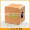 Stereo Bluetooth Wooden Speaker Box , 3W+3W with Alarm Clock