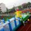 Lanqu new design giant inflatable obstacle course for children