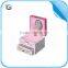 China factory EN 71 Standard Special gift printing paper MDF musical jewelry storage box