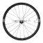 CarbonBikeKis 700C 38mm Tubular Carbon Road Bicycle dis brake wheel