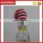 C1681 Santa wine bottle hat knit pattern