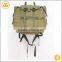Military green both shoulders sport amouflage running backpack