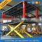 Underground Scissor Double Level Double Parking Car Lift