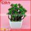 Artificial small bonsai, plastic emulation potted plants for home decoration