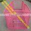 large PINK plastic dog kennels with door cheap price made in china