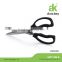 Plastic handle scissor for kitchen herb scissor stainless steel