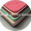 A5 PU leather hard cover notebook with foil stamping and embossing stars
