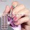 Free Sample Wave Patterned Glitter Nail Sticker