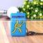 cute soft silicone sublimation key chain