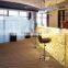 Translucent Artificial Faux Resin Pearl Stone Slabs for Reception Counter