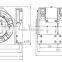 800KGS Capacity Double Drum,Piston Air Motor,Underground Mining Used,Air Scraper Winch