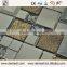 Hot selling Durable mixed color crystal glass mix marble mosaic