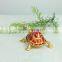 Animal wholesale jeweled turtle trinket box