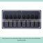 8 Gang Aluminium Bus Marine Boat Bridge Control Rocker Switch Panel With Breaker