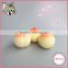 fruit shape plastic cosmetic jar,30g peach shape cheap cosmetic jar,10g cherry shape small plastic jars