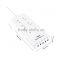 4 Outlet Surge Protector Multi-Charging Wall Charger