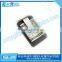 Brushed stainless steel flat custom logo money clip