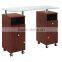 high quality brown wooden nail table M735
