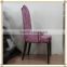 Dining used chinese fabric high back cafe chairs (AL63)