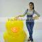 Customized pvc inflatable duck toy plastic toy promotional duck