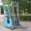 cute shape low price good performance 3 wheel forklift truck powered by battery