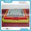 Wholesale Plastic Folding Baskets with Handles for Picnic and Cosmetic Shop