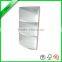 3 tier white MDFwall mounted hanging display for book something