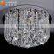 Crystal Ceiling Lamp Best K9 Crystal Iron Base Material Chrome Finshed Chandelier Ceiling Lamp for Bedroom Deco OM88444