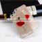 Liquid wine glass mobile case for iphone 6