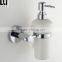 big base zinc chrome bathroom accessories set soap dispenser 12838A