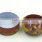 Round Cosmetic Lip Balm Tin Can - 15ml