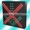 Glare New product Lane Control Sign/Red Cross Green Arrow/Traffic Signs Manufacturer