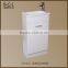 Luxury bathroom design Chinese Wholesalers PVC White Painting Wall mounting Bathroom Vanity