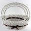 s/3 wicker basket with handle