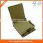 Memo pad with plastic case, memo pad in PU leather case, memo pad with case