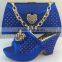 New fashion trend women shoes match bag in wonderful design for party ME3309