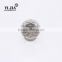 38 mm clear brass cabinet crystal handle knob