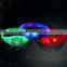 Hot Promotion Giveaways Led Flashing Led Silicone Festival Flashing Bracelet