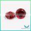 Wholesale Russian Synthetic Colored Stones #8 Round Brilliant Cut Ruby Stone Corundum gemstone price