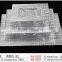 China reusable rectangle PC fruit plate