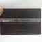 0.35mm thickness black famous stainless steel card metal business card