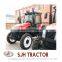 80hp farm used wheel tractor in cheap price made in China